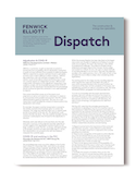 Cover of Dispatch newsletter