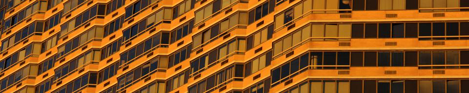 Orange Office Building cladding